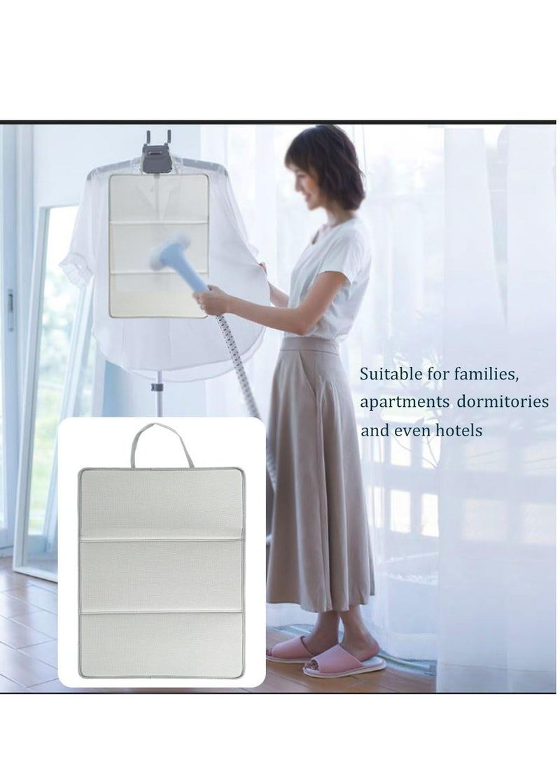 Joyelink Steamer Board for Clothes with Ironing Glove,Stand for Steaming Clothes,Steamer Pad,Hanging Ironing Board,Steamer for Clothes,Hanging Steam Iron Pad (Three-fold ironing board) - Image 2