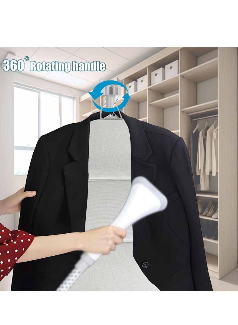 Joyelink Steamer Board for Clothes with Ironing Glove,Stand for Steaming Clothes,Steamer Pad,Hanging Ironing Board,Steamer for Clothes,Hanging Steam Iron Pad (Three-fold ironing board) - Image 3