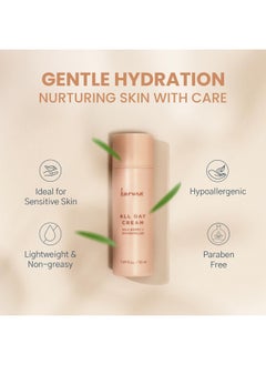 Karuna Karuna - All Day Moisturizing Cream, Anti Wrinkle Face Cream Off-Set Dryness & Fine Lines - Hydrating Facial Moisturizer, Antioxidant Watermelon Extract, Hyaluronic Acid, Goji Berries and Aloe, 50 ml  - Image 4