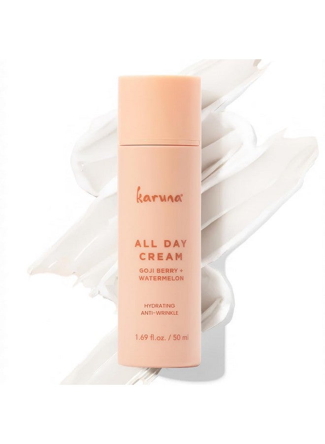 Karuna - All Day Moisturizing Cream, Anti Wrinkle Face Cream Off-Set Dryness & Fine Lines - Hydrating Facial Moisturizer, Antioxidant Watermelon Extract, Hyaluronic Acid, Goji Berries and Aloe, 50 ml - Image 1