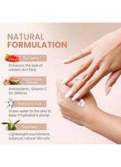 Karuna Karuna - All Day Moisturizing Cream, Anti Wrinkle Face Cream Off-Set Dryness & Fine Lines - Hydrating Facial Moisturizer, Antioxidant Watermelon Extract, Hyaluronic Acid, Goji Berries and Aloe, 50 ml  - Image 5