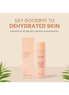 Karuna Karuna - All Day Moisturizing Cream, Anti Wrinkle Face Cream Off-Set Dryness & Fine Lines - Hydrating Facial Moisturizer, Antioxidant Watermelon Extract, Hyaluronic Acid, Goji Berries and Aloe, 50 ml  - Image 2