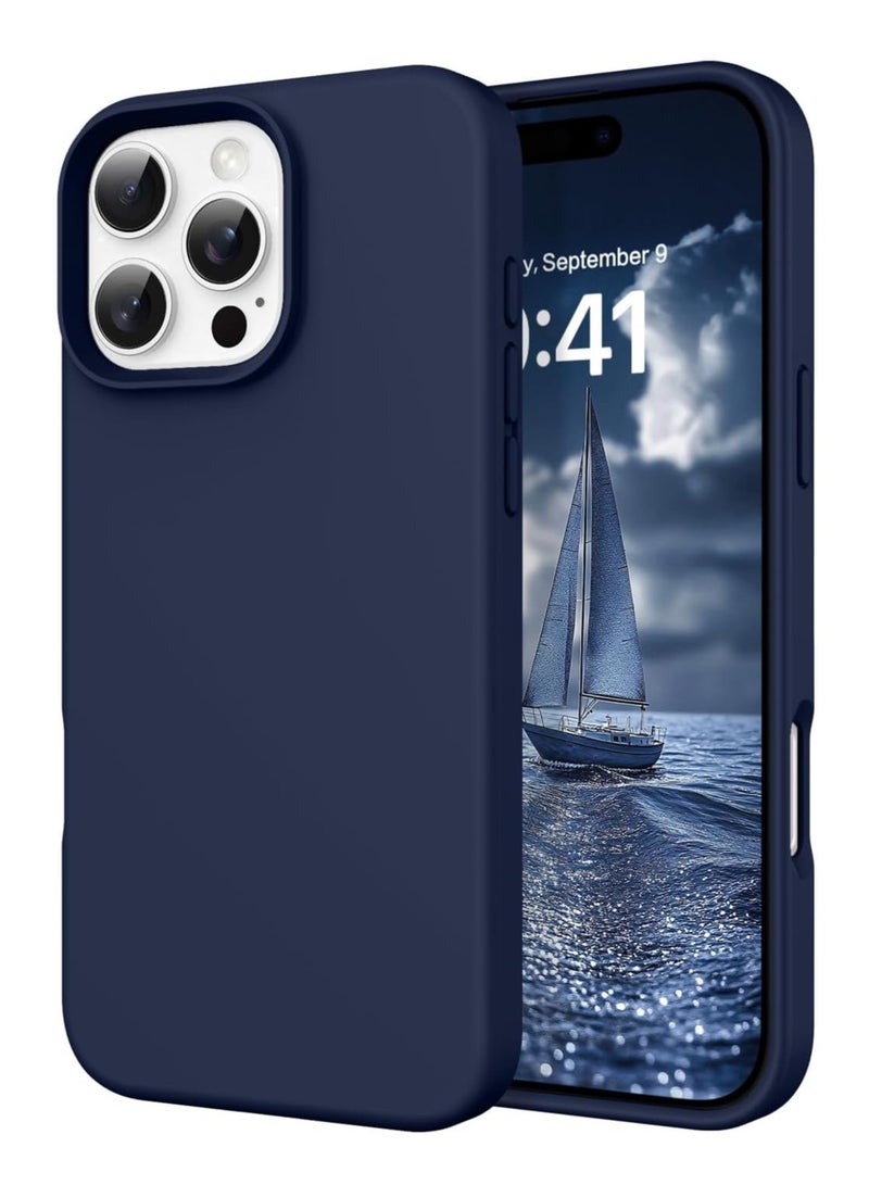 BORTONY iPhone 16 Pro Max Case 6.9 inch Liquid Silicone Case iPhone 16 Pro Max Cover Gel Rubber Soft Silky Touch Shockproof Thin Protective Cover for Apple iPhone 16 Pro Max - Image 1