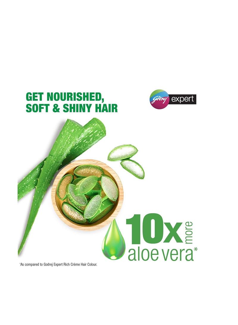 Godrej لون شعر كريمة غنية ظل 4.16 بورجوندي عبوة من 4 20 جرام بالإضافة إلى 20 مل - Image 3