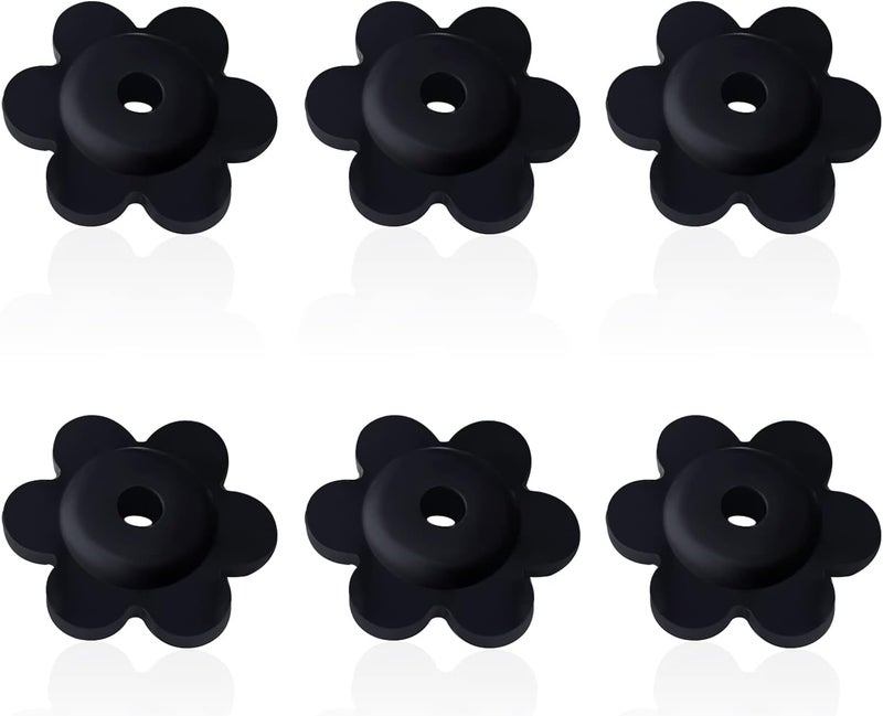 NQ Garden Flag Rubber Stopper, Holder for Indoor and Outdoor Yard Garden Flag Pole Stand, 6-Pack (Only Stoppers) - Image 1