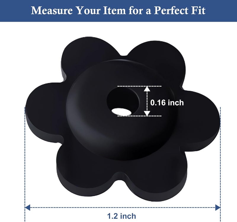 NQ Garden Flag Rubber Stopper, Holder for Indoor and Outdoor Yard Garden Flag Pole Stand, 6-Pack (Only Stoppers) - Image 4