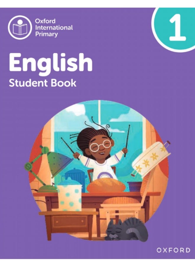 Oxford International Primary Series - Maths Science Geography Computing History Social Studies-_Primary_English_Level  1_Students_Book - Image 1