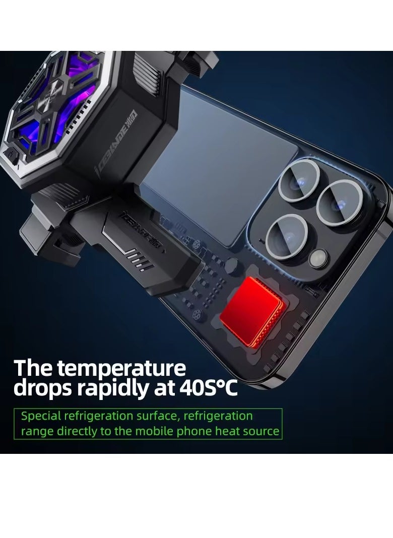 piva - BIVA BX7 Mobile Cooling Fan with Large CPU Cooling Area and Magnet - Image 1