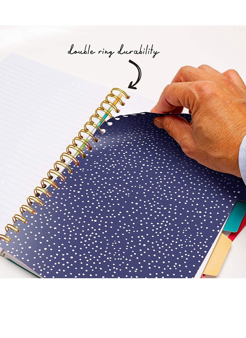 Pukka Pad B5 Size Floral Love Project Notebook With Four Divisions  - Image 4