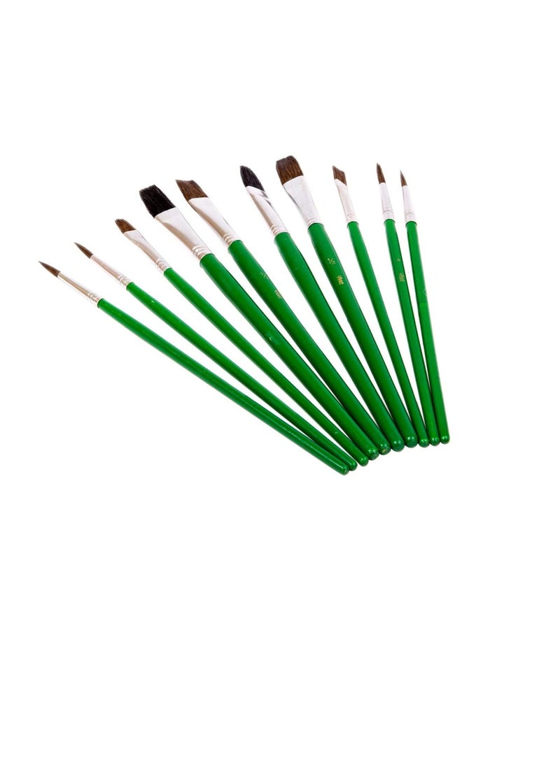 Uken Artist Brush - U39286, Set of 10 Piece - Image 2