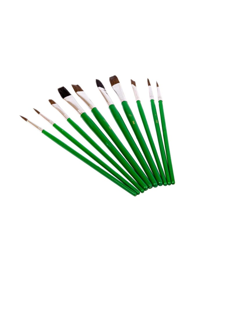 Uken Artist Brush - U39286, Set of 10 Piece - Image 3