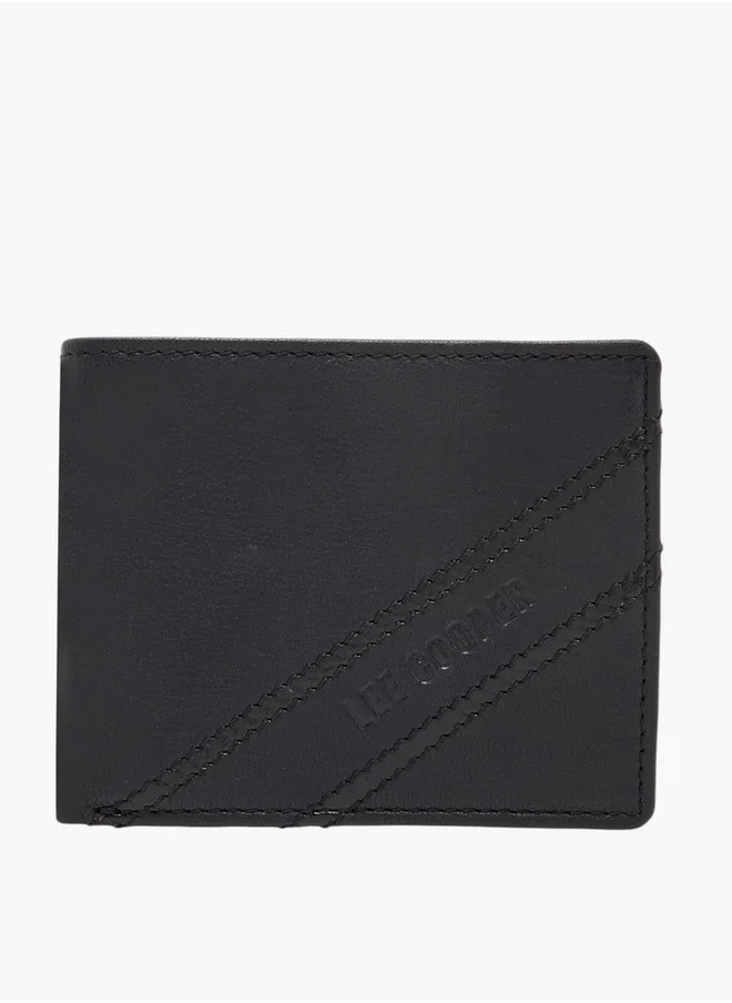 Lee Cooper Men's Solid Bi-Fold Wallet