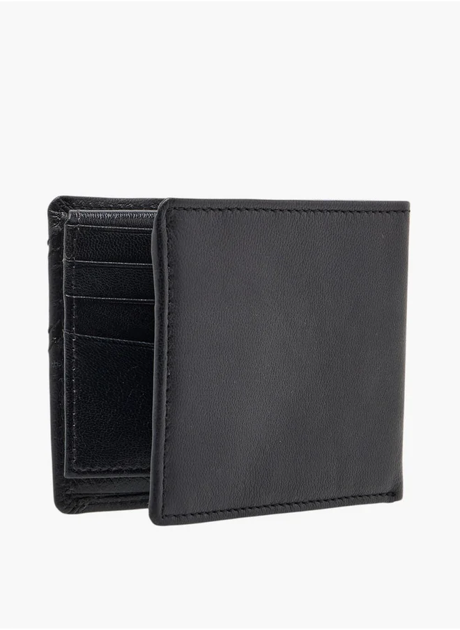 Lee Cooper Men's Solid Bi-Fold Wallet