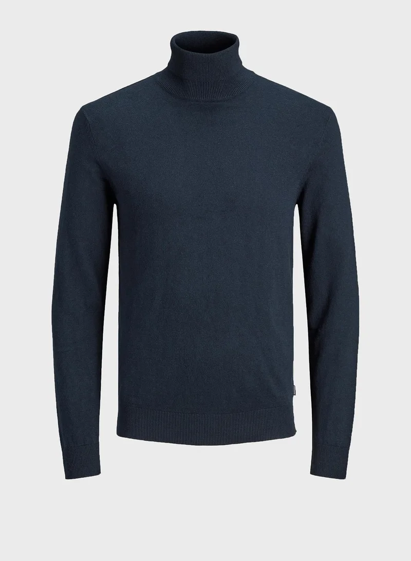 JACK & JONES Turtle Neck Knitted Sweater