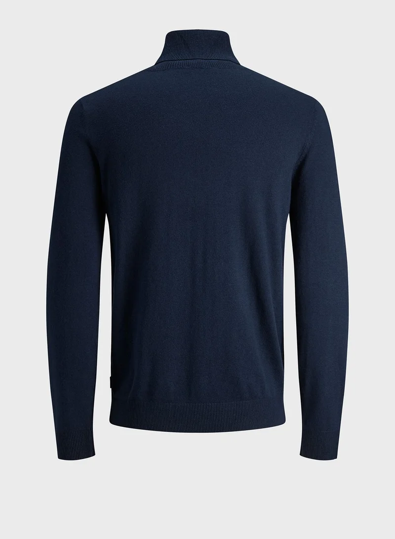JACK & JONES Turtle Neck Knitted Sweater