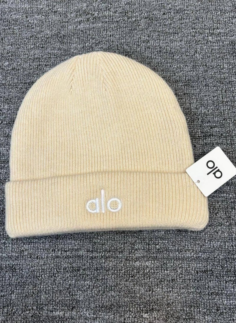 Alo Yoga Alo Knit Hat For Warmth And Protection From The Cold.