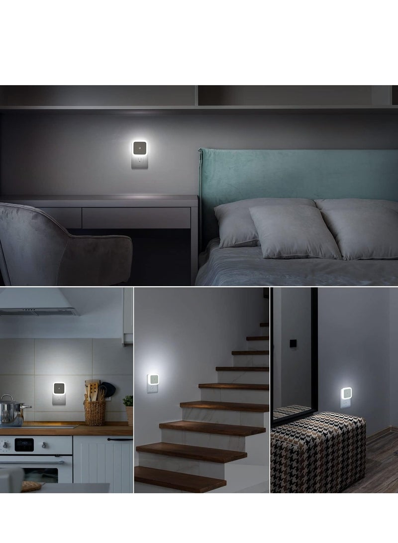 SOLARAE Night Light Plug into Wall [4 Pack] for Kids Adults Bedroom Soft White Room Bathroom,, Kitchen Auto-On/Off - Image 4