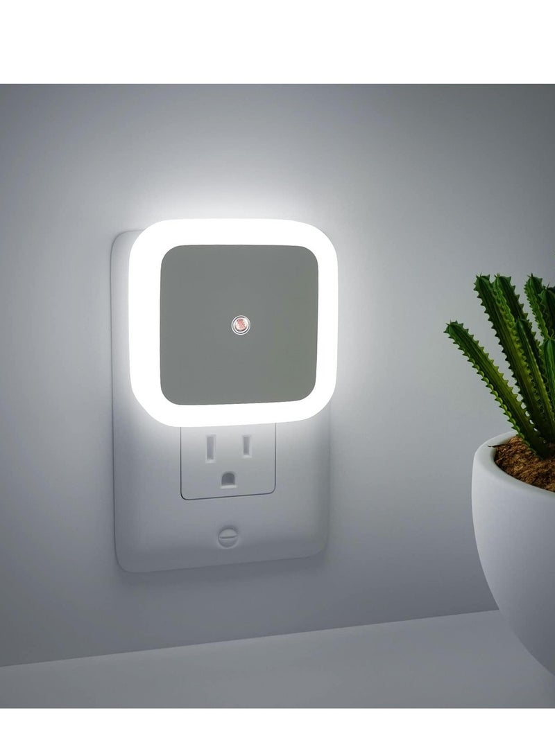 SOLARAE Night Light Plug into Wall [4 Pack] for Kids Adults Bedroom Soft White Room Bathroom,, Kitchen Auto-On/Off - Image 1