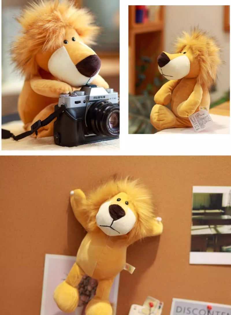 Forest Animal Doll Lion Plush Toy Children Doll  - Image 3