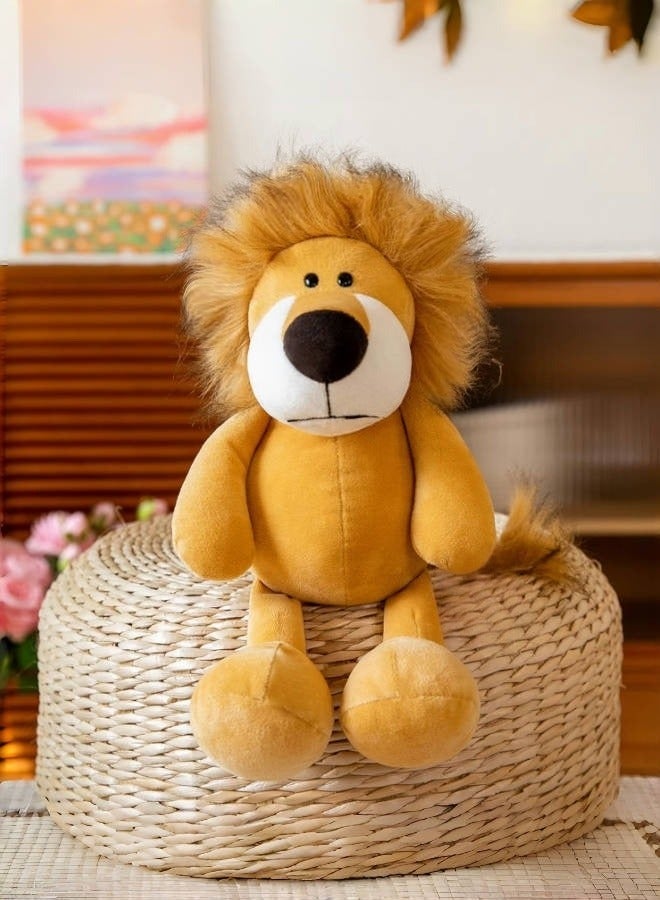Forest Animal Doll Lion Plush Toy Children Doll  - Image 1