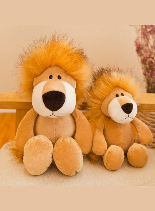 Forest Animal Doll Lion Plush Toy Children Doll  - Image 4