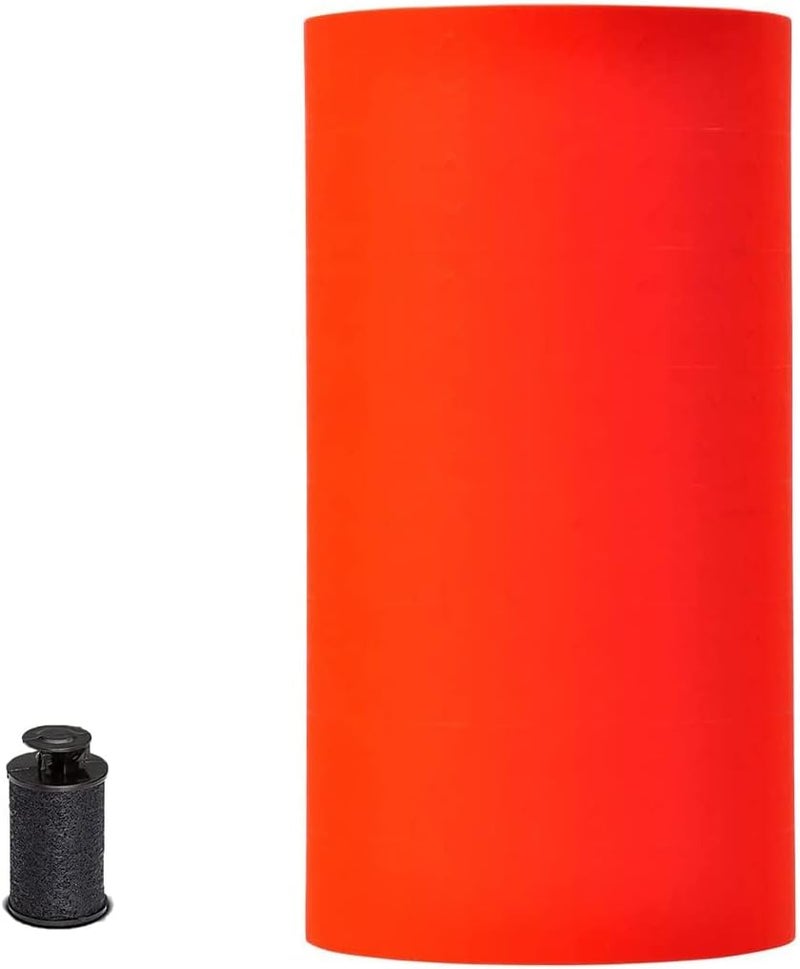 Veltec Fluorescent Red Pricing Labels to fit Monarch 1131 Pricers. 8 Rolls with 1 Free Ink Roller. - Image 4