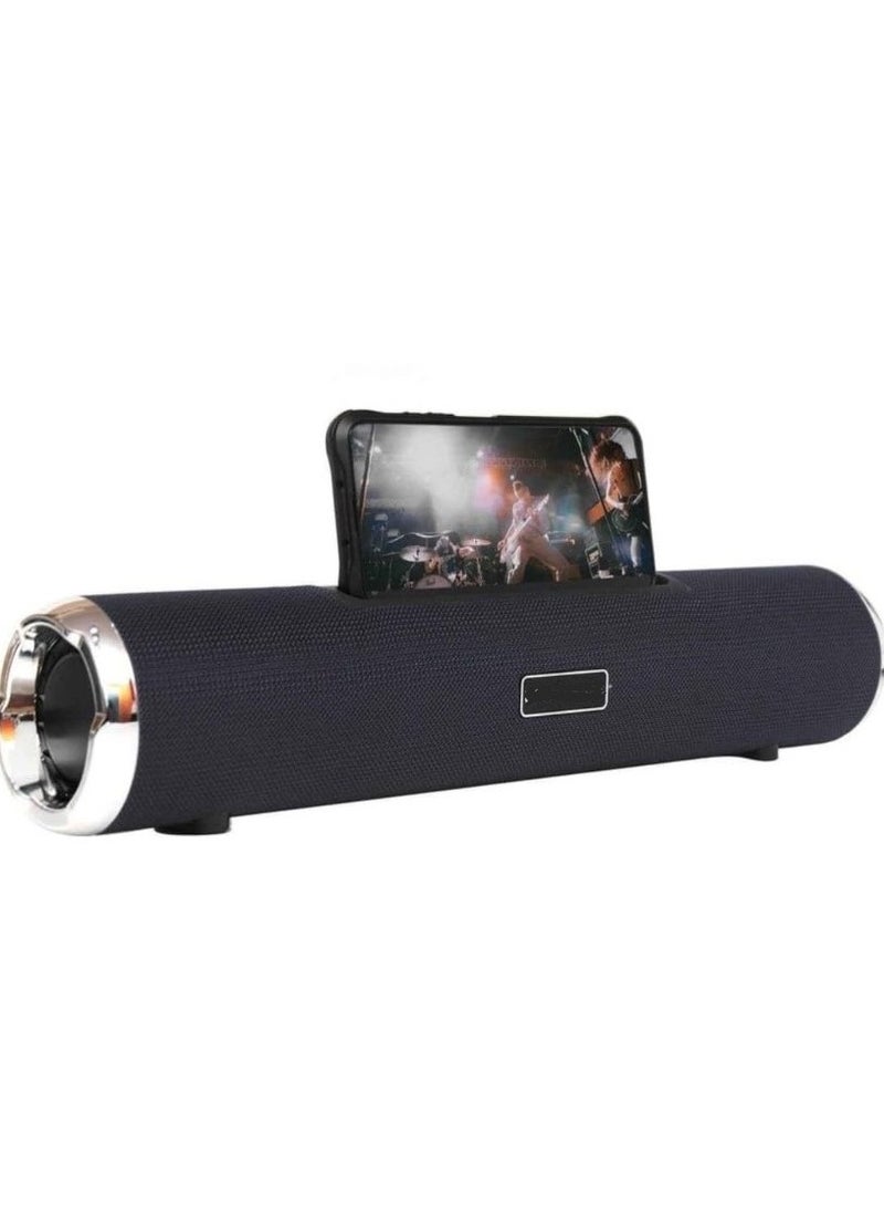 Sub speaker Bluetooth Sound Bar TV Speaker with Battery Charger and Wireless Subwoofer Support Bluetooth Connection USB Micro SD Card - Gaming Speaker Subwoofer Stereo Surround 3.5mm AUX Jack Powerful Bass for PC - Portable Easy to Carry Speakers for PC Travel TV Family Events - Wireless HiFi Long Range Desktop Speaker - Large Subwoofer Bluetooth Speaker - Image 1