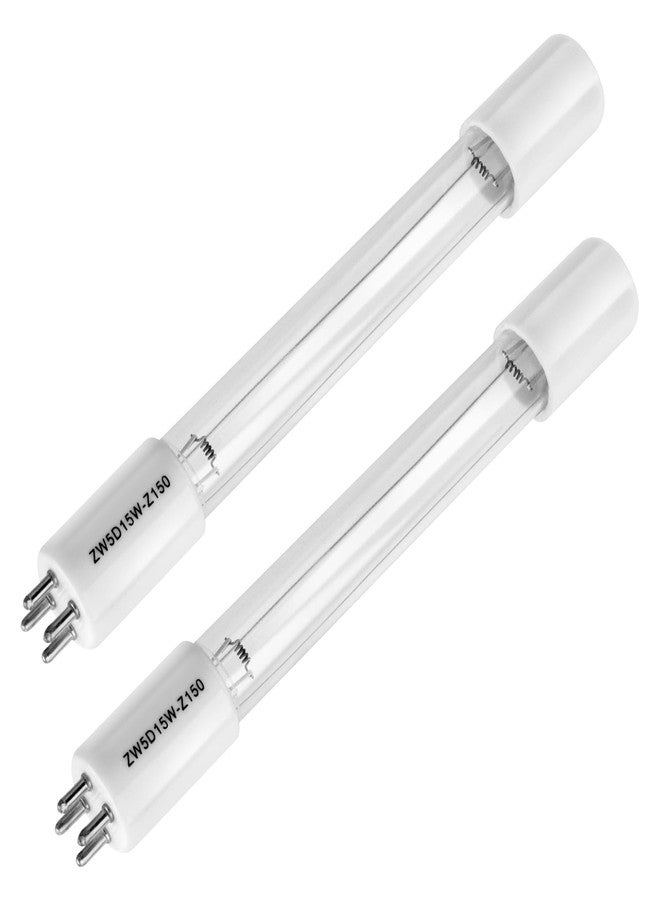 Trdzi 5W UV Light Bulb Replacement for COODIA 5W Filter Pump, Aquarium UVC Bulb Compatible with Sunsun CUV-305, CUV-505, JUP-02 Filter, 4-Pin Base, 2 Pack - Image 1