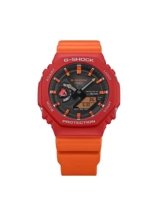 G-SHOCK ساعة جي شوك أنالوج-ديجيتال نموذج تعاون مؤسسة تشارلز داروين GA-B2100DF-4ADR - Image 2