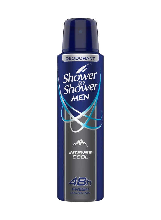 Shower To Shower Shower To Shower Men Deodorant Spray “Intense Cool” 150 ml (STM51)