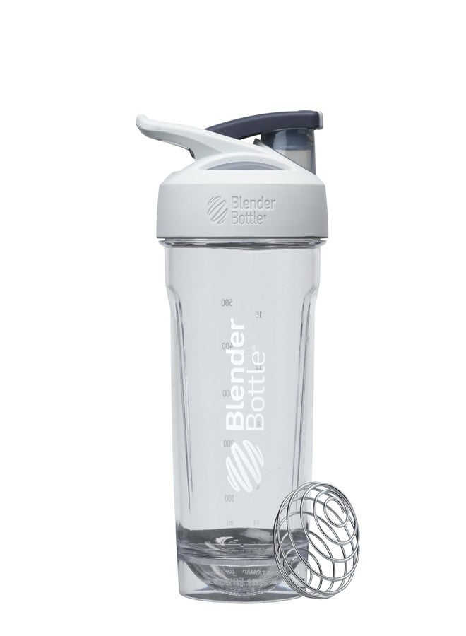 BlenderBottle Sport Tritan Shaker Bottle with Locking Lid, 24-Ounce, Grey - Image 1