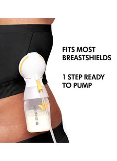 Medela Easy Expression Hands-Free Pumping Bra Black Medium  - Image 2