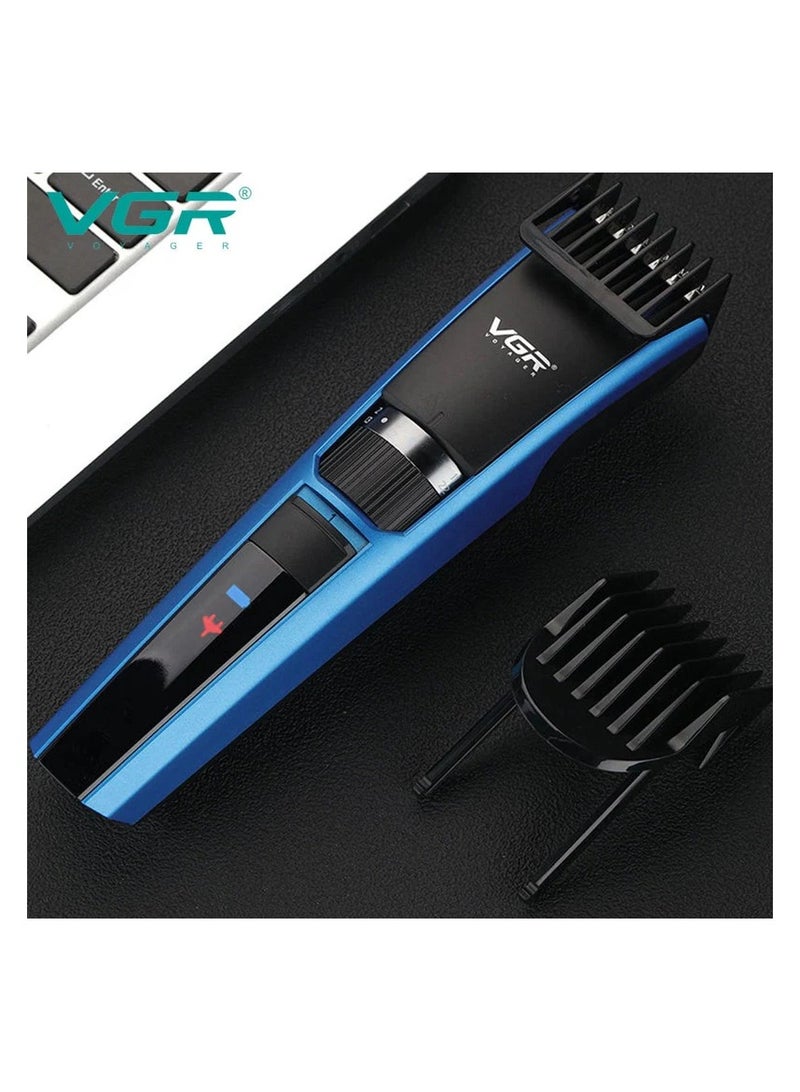 VGR V-935 Hair Trimmer For Men Blue - Image 3