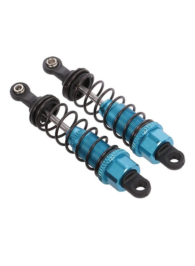NIBEMINENT 2pcs Front Shock Absorber Damper Metal 8*7*1cm - Image 1