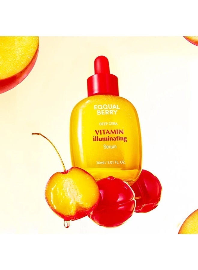 إيكوالبيري فيتامين مصل الإضاءة أيكوال بيري - مصل فيتامين سي الإضاءة مع نياسيناميد يقوي حاجز الجلد يهدرات باستخدام السيراميد وحمض الهيالورونيك ، 1.01 أوقية / 30 ملي - Image 4