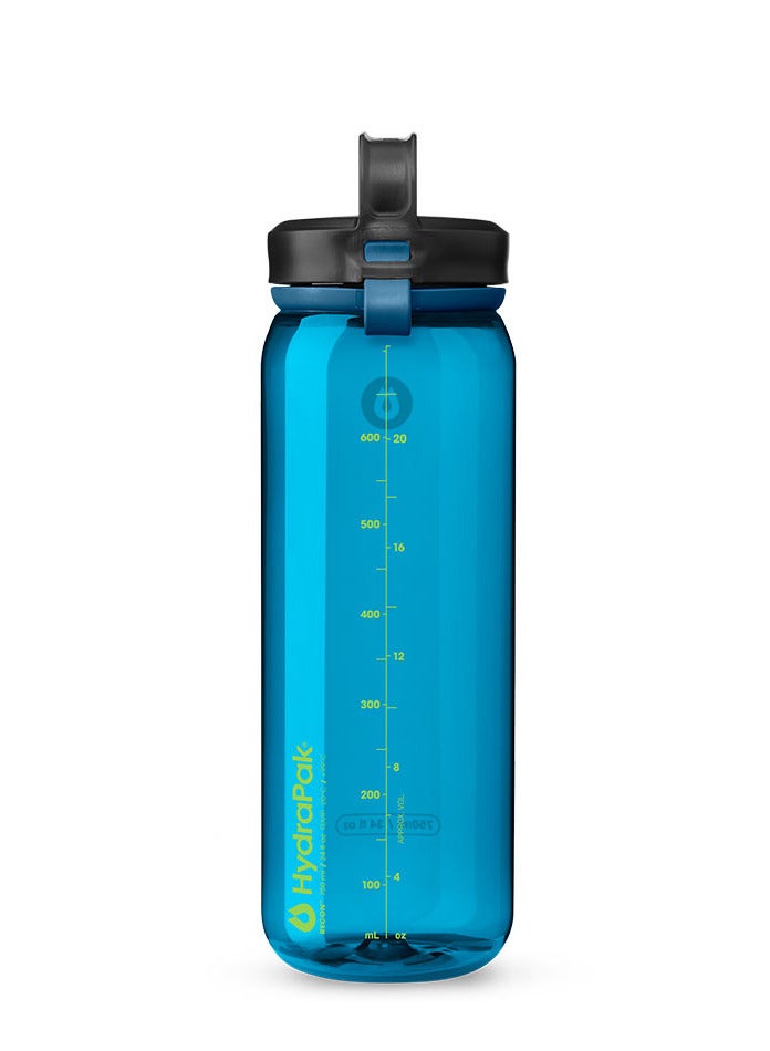 HydraPak RECON CLIP & CARRY Water Bottle 750ml - Bay Blue - Image 1