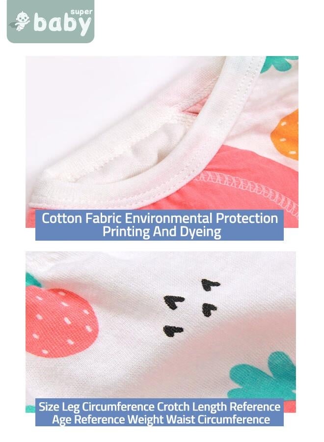SuperBaby 2 Piece Potty Training Underwear, 6 Layers Breathable Cotton Absorbent Trainer Pants for Toddler Baby Boys Girls Waterproof - Image 5