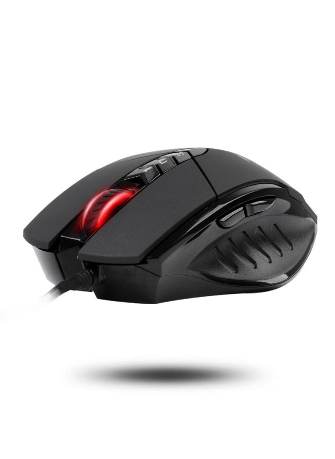 A4TECH A4tech V7m Blood Hand Phantom Gaming Mouse Wired, Macro Programming Mechanical Laptop Desktop Computer Pubg Cf League Of Legends Mouse, Black  - Image 5
