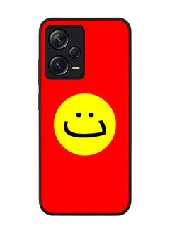 Rugged Black edge case for Redmi Note 12 Pro 5G Slim fit Soft Case Flexible Rubber Edges Anti Drop TPU Gel Thin Cover - Ta Smile