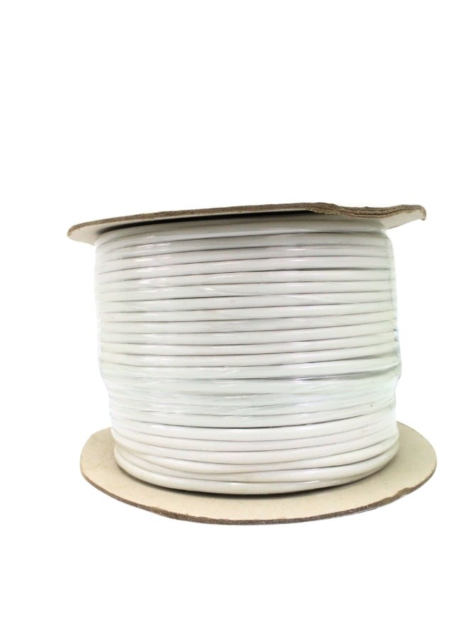 XLT - Unshielded 6 cores Alarm cable 7x0.2mm High Quality Alarm Surveillance Cable Suitable for Security Alarms, Detectors and Sensors - 100 Yard - Image 1