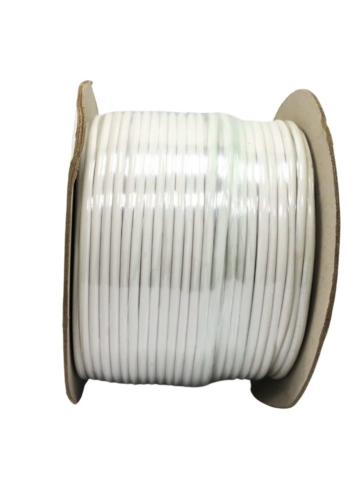 XLT - Unshielded 6 cores Alarm cable 7x0.2mm High Quality Alarm Surveillance Cable Suitable for Security Alarms, Detectors and Sensors - 100 Yard - Image 1