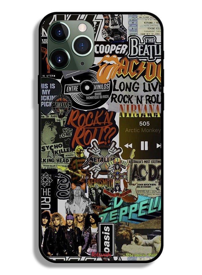 Tolwak Apple iPhone 11 Pro Max Protective Case Long Live Rock N Roll - Image 2