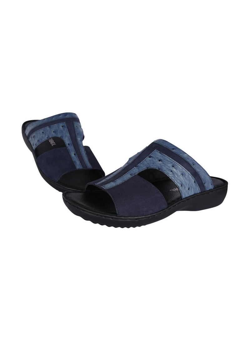 Josef Seibel - 071-2080 JOSEF SEIBEL Men Sandals Arab 44182-AR21501 Blue - Image 1