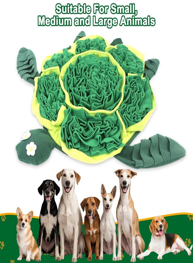 FLERDMAU Snuffle Mat for Dogs - Dog Puzzle Slow Feeder Treat Toy - Interactive Dog Toy & Feeding Mat - Dog Lick Mat Enhancement - Image 4