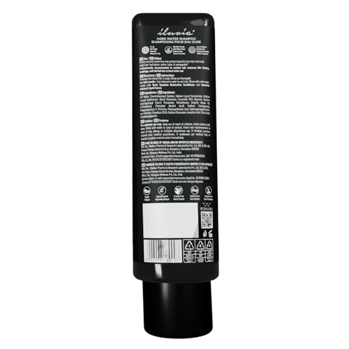 iluvia Professional Hard Water Shampoo (Combats Hair Fall, Flaking) - For Normal to Oily Scalp 200ml - Image 2