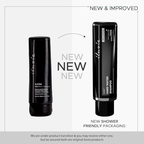 iluvia Professional Hard Water Shampoo (Combats Hair Fall, Flaking) - For Normal to Oily Scalp 200ml - Image 3