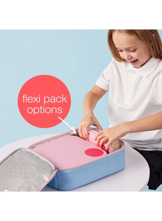 b.box Flexi Insulated Lunchbag, Helps Keep Lunches Cooler and Fresher For Longer, Machine Washable, Fits Large Lunchbox and Snackbox - Image 4
