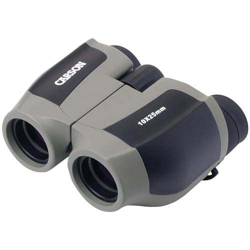 Carson ScoutPlus 10x25mm Compact and Lightweight Porro Prism Binoculars (JD-025) - Image 1