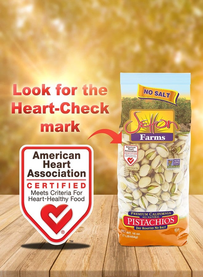 Setton Farms Dry Roasted and Unsalted Pistachios, Premium California In Shell Pistachios No Salt, 1 pound Bag (16 Ounce), Certified Non-GMO, Gluten Free, Vegan and Kosher - Image 4