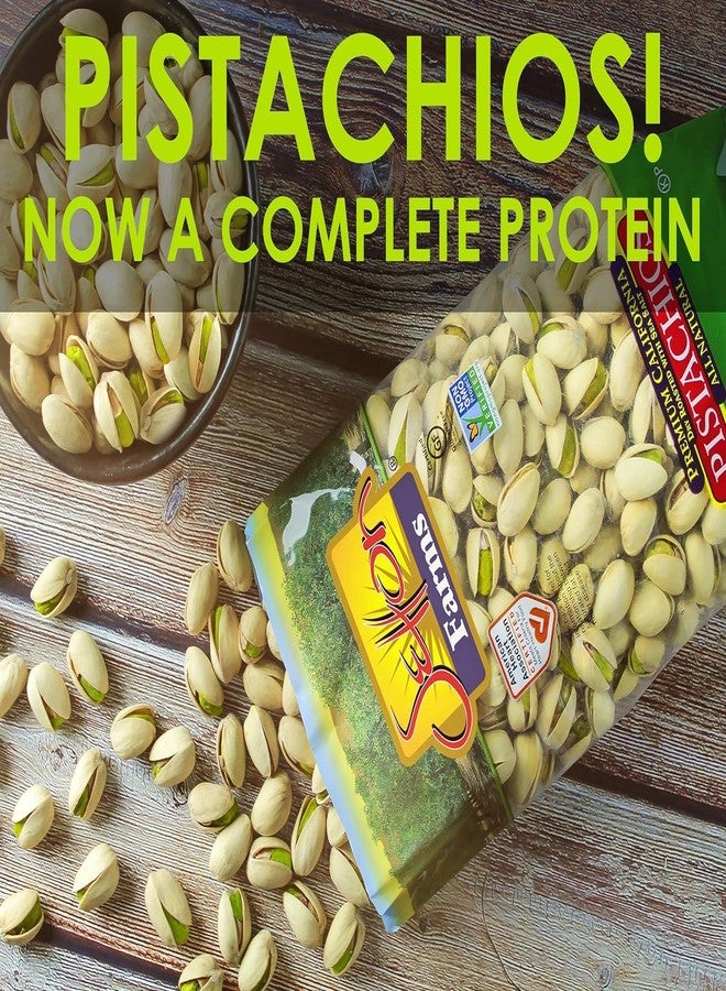 Setton Farms Dry Roasted and Unsalted Pistachios, Premium California In Shell Pistachios No Salt, 1 pound Bag (16 Ounce), Certified Non-GMO, Gluten Free, Vegan and Kosher - Image 5